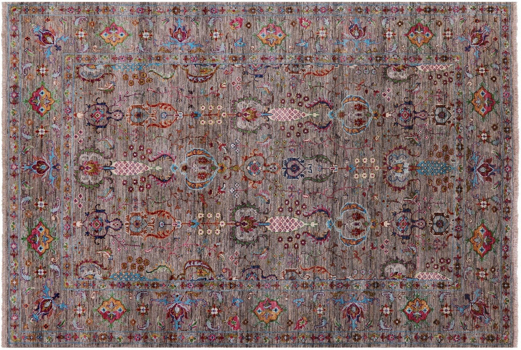 Persian Tabriz Hand-Knotted Wool Rug - Manhattan Rugs