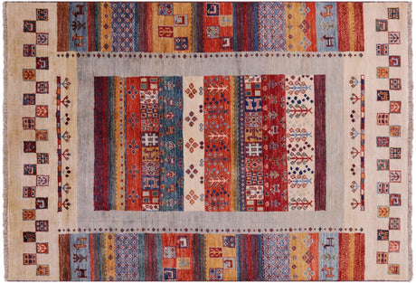 Persian Gabbeh Tribal Handmade Rug - Manhattan Rugs