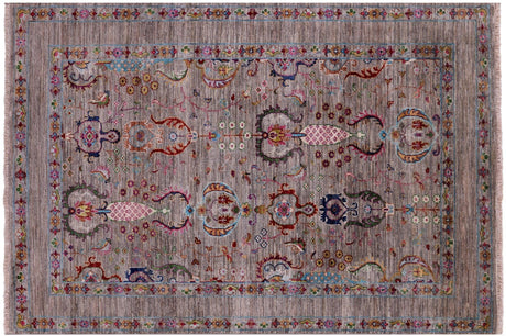 Hand Knotted Persian Tabriz Wool Rug - Manhattan Rugs