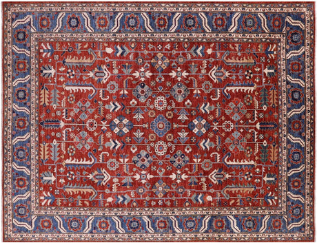 Handmade Persian Fine Serapi Wool Rug - Manhattan Rugs