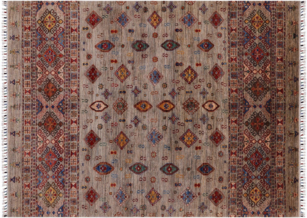 Khorjin Super Kazak Handmade Wool Rug - Manhattan Rugs