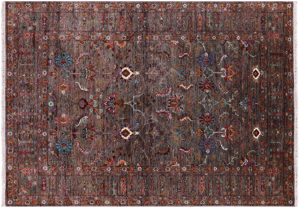 Persian Tabriz Hand-Knotted Wool Rug - Manhattan Rugs
