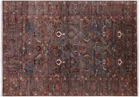 Persian Tabriz Hand-Knotted Wool Rug - Manhattan Rugs