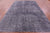 Grey Wool & Silk Overdyed Full Pile Handmade Rug - Manhattan Rugs