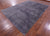 Grey Wool & Silk Overdyed Full Pile Handmade Rug - Manhattan Rugs