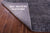 Grey Wool & Silk Overdyed Full Pile Handmade Rug - Manhattan Rugs