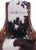 Hair-On Cowhide Wooden Handcrafted Rocking Chair - RC105-FC