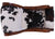 Hair-On Cowhide Wooden Handcrafted Rocking Chair - RC105-FC
