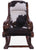 Hair-On Cowhide Wooden Handcrafted Rocking Chair - RC117-FC