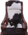 Hair-On Cowhide Wooden Handcrafted Rocking Chair - RC117-FC