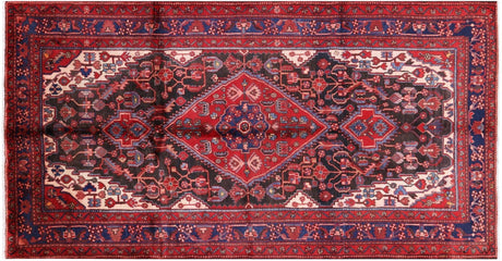 Hand Knotted New Persian Hamadan Area Rug - Manhattan Rugs