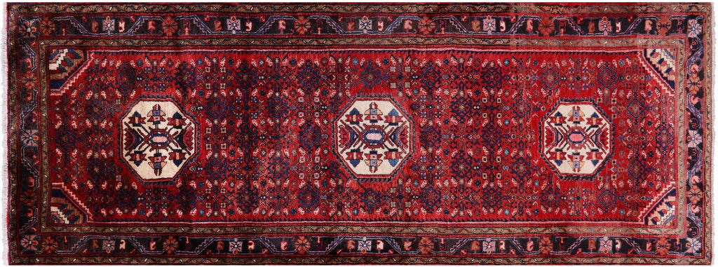 New Persian Hamadan Runner Hand Knotted Rug - Manhattan Rugs