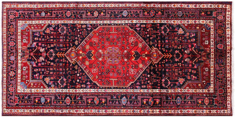 New Persian Hamadan Handmade Area Rug - Manhattan Rugs