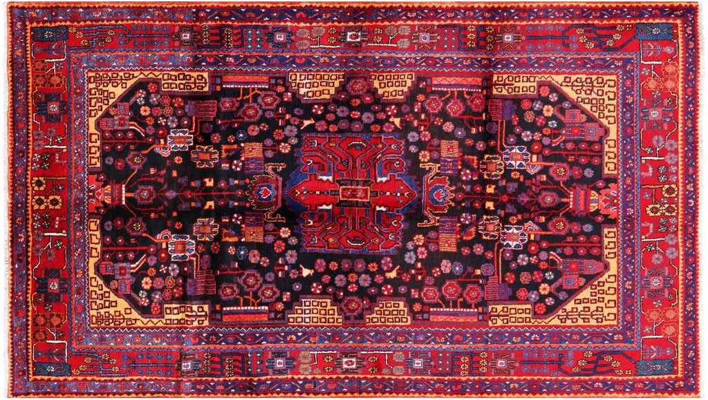 New Hand Knotted Persian Nahavand Area Rug - Manhattan Rugs