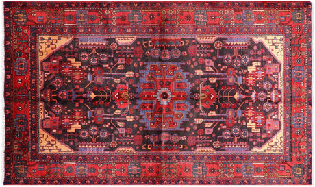 New Hand Knotted Persian Nahavand Area Rug - Manhattan Rugs