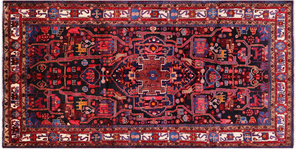 New Hand Knotted Persian Nahavand Area Rug - Manhattan Rugs