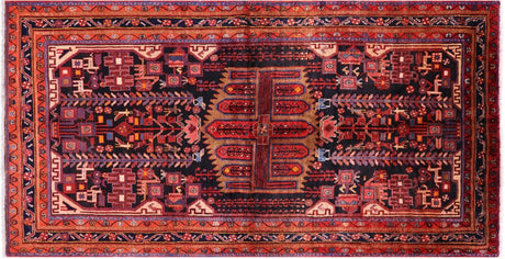 New Persian Nahavand Handmade Wool Area Rug - Manhattan Rugs