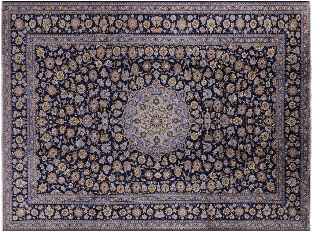 New Persian Kashan Hand-Knotted Wool Rug - Manhattan Rugs