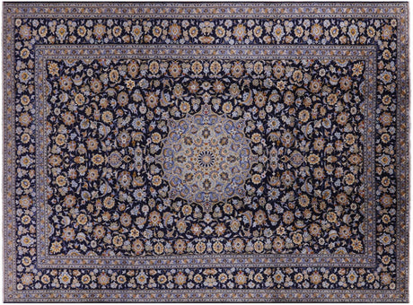 New Persian Kashan Hand-Knotted Wool Rug - Manhattan Rugs