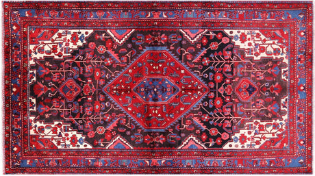 New Hand Knotted Persian Nahavand Area Rug - Manhattan Rugs