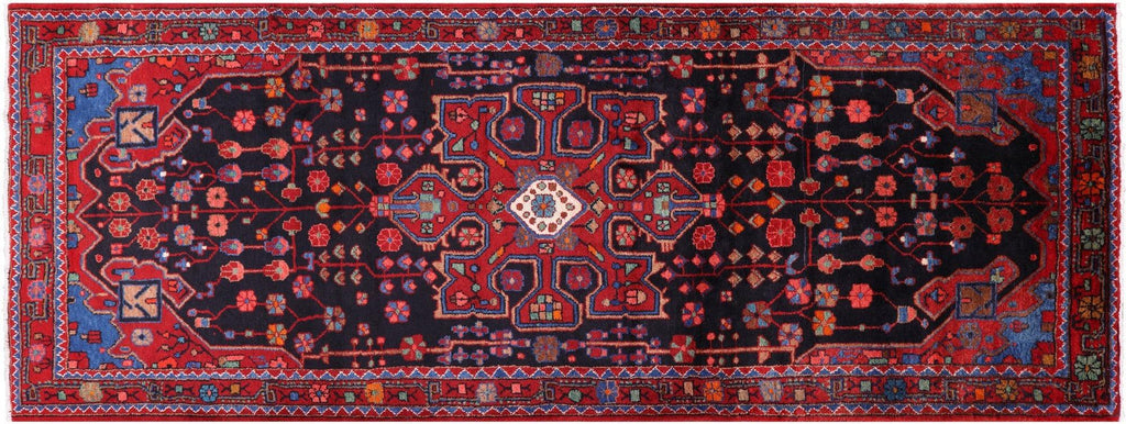 New Persian Nahavand Handmade Wool Runner Rug - Manhattan Rugs