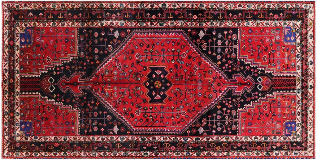 New Persian Handmade Hamadan Area Rug - Manhattan Rugs