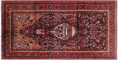 New Hand Knotted Persian Nahavand Area Rug - Manhattan Rugs