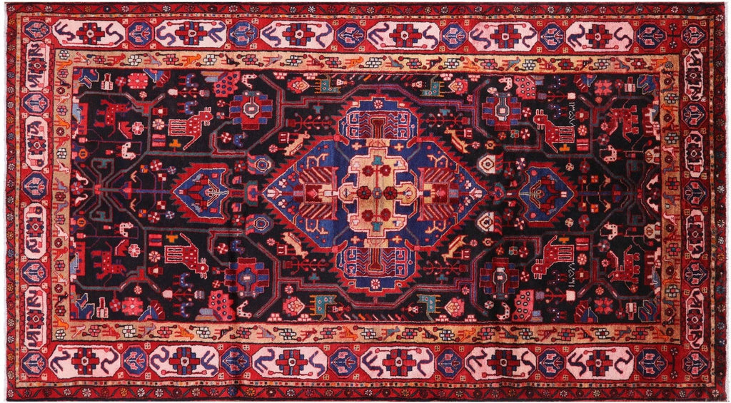 New Tribal Persian Nahavand Hand Knotted Rug - Manhattan Rugs