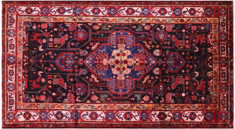 New Tribal Persian Nahavand Hand Knotted Rug - Manhattan Rugs