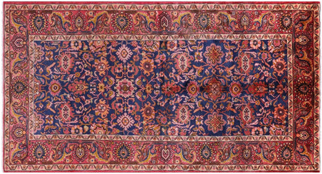 New Hand-Knotted Persian Nahavand Area Rug - Manhattan Rugs