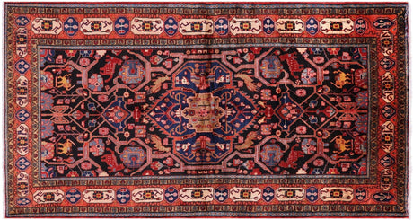 New Nahavand Persian Hand Knotted Area Rug - Manhattan Rugs