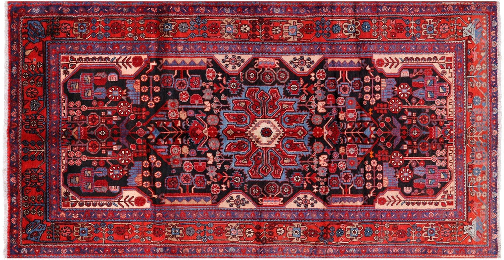 New Hand Knotted Persian Nahavand Area Rug - Manhattan Rugs