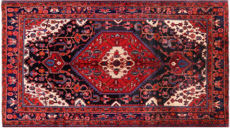 New Hand Knotted Persian Nahavand Area Rug - Manhattan Rugs