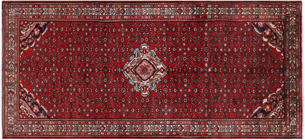 New Hand Knotted Persian Hamadan Area Rug - Manhattan Rugs
