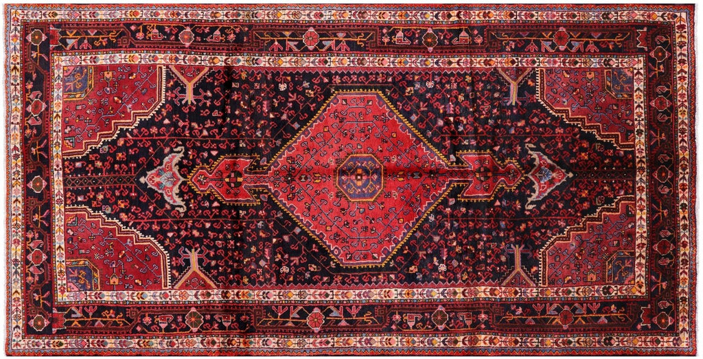 Persian Tribal Nahavand Hand Knotted Rug - Manhattan Rugs