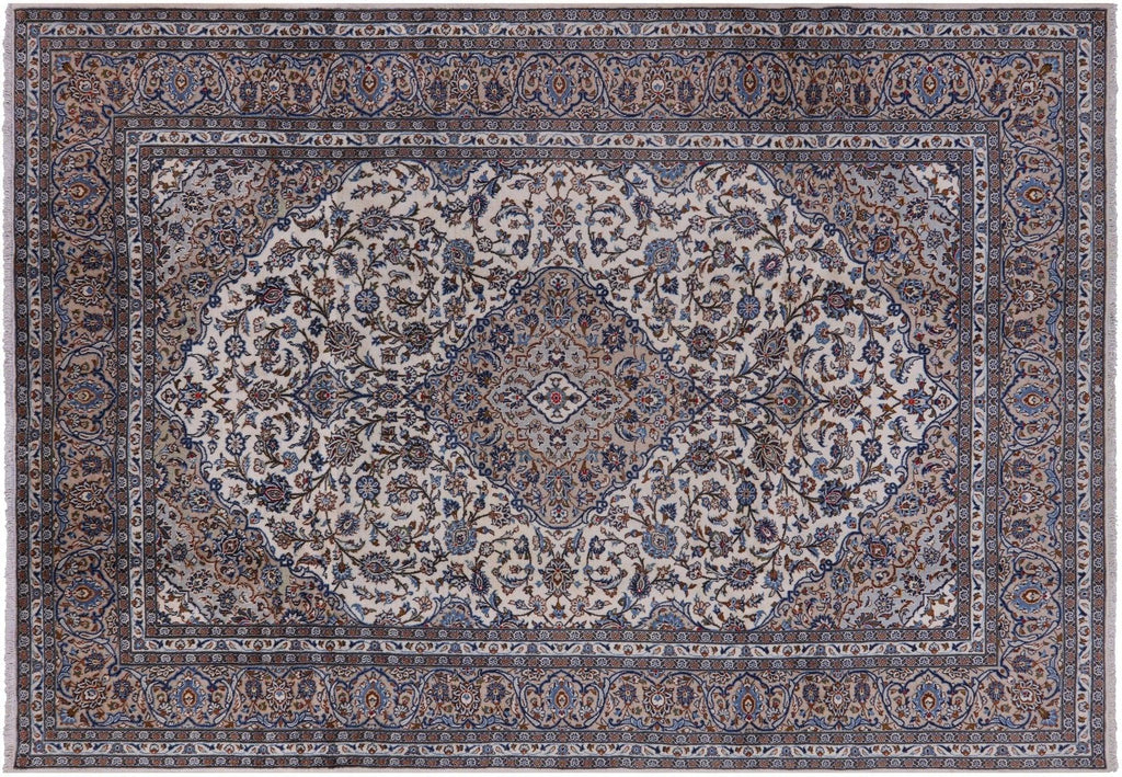 New Persian Kashan Area Rug - Manhattan Rugs