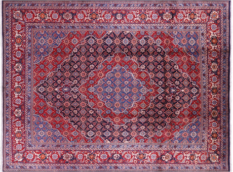 Persian Tabriz Hand Knotted Area Rug - Manhattan Rugs