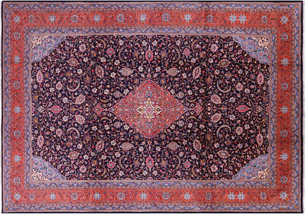 New Persian Sarouk Handmade Wool Area Rug - Manhattan Rugs