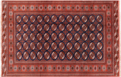 New Persian Turkmen Ersari Wool Area Rug - Manhattan Rugs