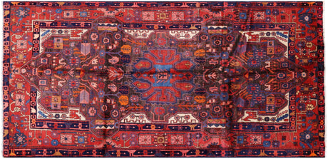 New Nahavand Persian Hand-Knotted Wool Rug - Manhattan Rugs
