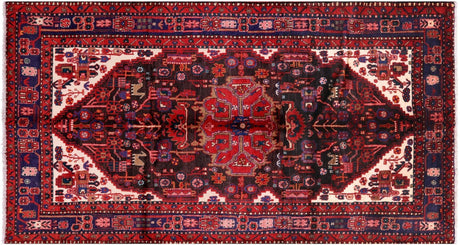 New Persian Nahavand Hand Knotted Full Pile Wool Rug - Manhattan Rugs