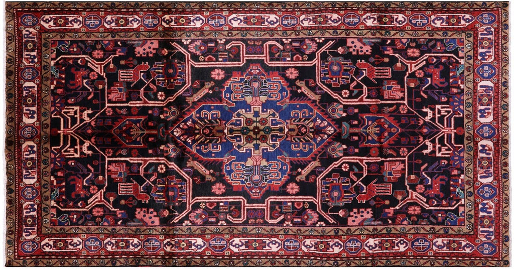 New Hand Knotted Persian Nahavand Area Rug - Manhattan Rugs