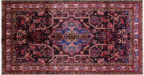 New Hand Knotted Persian Nahavand Area Rug - Manhattan Rugs