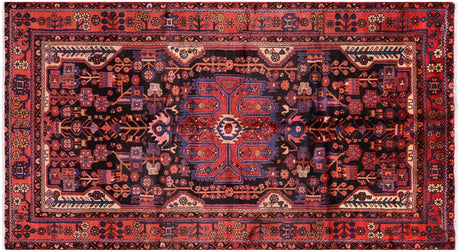New Persian Nahavand Hand-Knotted Full Pile Wool Rug - Manhattan Rugs
