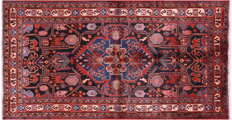 New Persian Nahavand Hand-Knotted Wool Rug - Manhattan Rugs