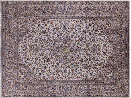New Persian Kashan Hand-Knotted Wool Rug - Manhattan Rugs