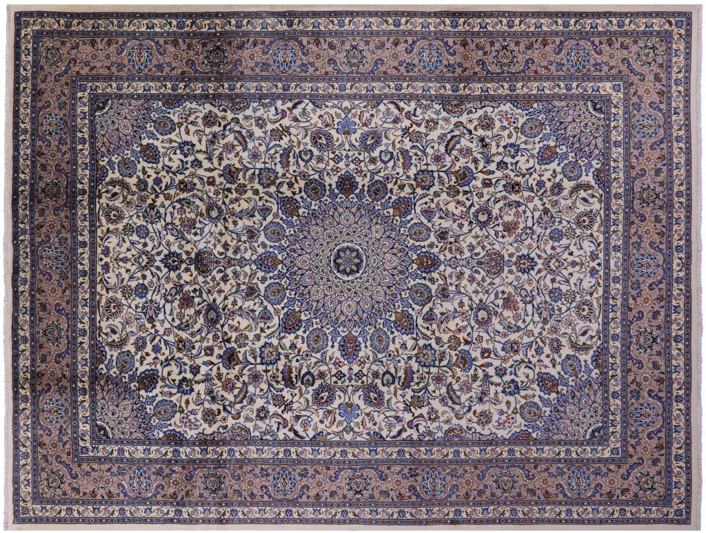 New Persian Kashmar Hand-Knotted Full Pile Rug - Manhattan Rugs