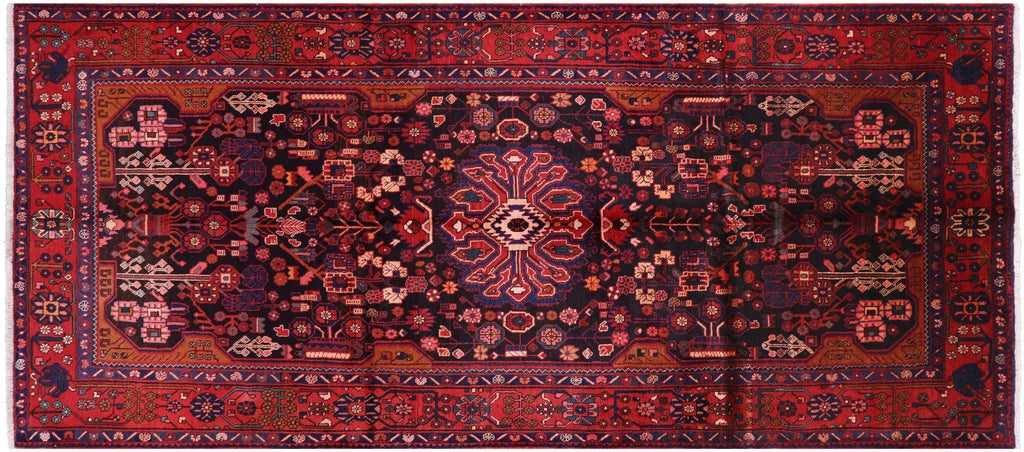 New Full Pile Wool Persian Nahavand Hand-Knotted Area Rug - Manhattan Rugs