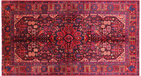 New Persian Nahavand Hand-Knotted Full Pile Rug - Manhattan Rugs