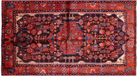 New Persian Nahavand Hand Knotted Wool Rug - Manhattan Rugs